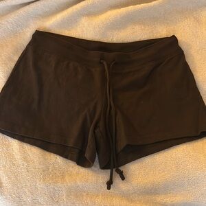 NWT Brandy Melville chocolate brown knit shorts